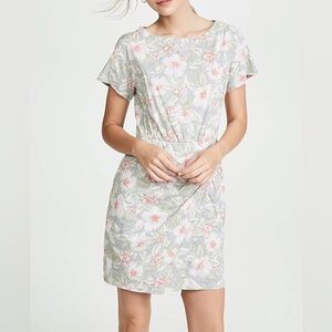 Rebecca Taylor $295 Kamea Floral Jersey Short Sleeve Shirt Dress NWT size XS